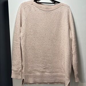 NWOT LOFT Women's Soft Pink Fleck Sweater